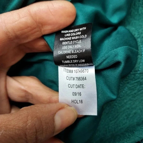 Torrid Textured Knit Moto Jacket Green Size 0 - Picture 11 of 13